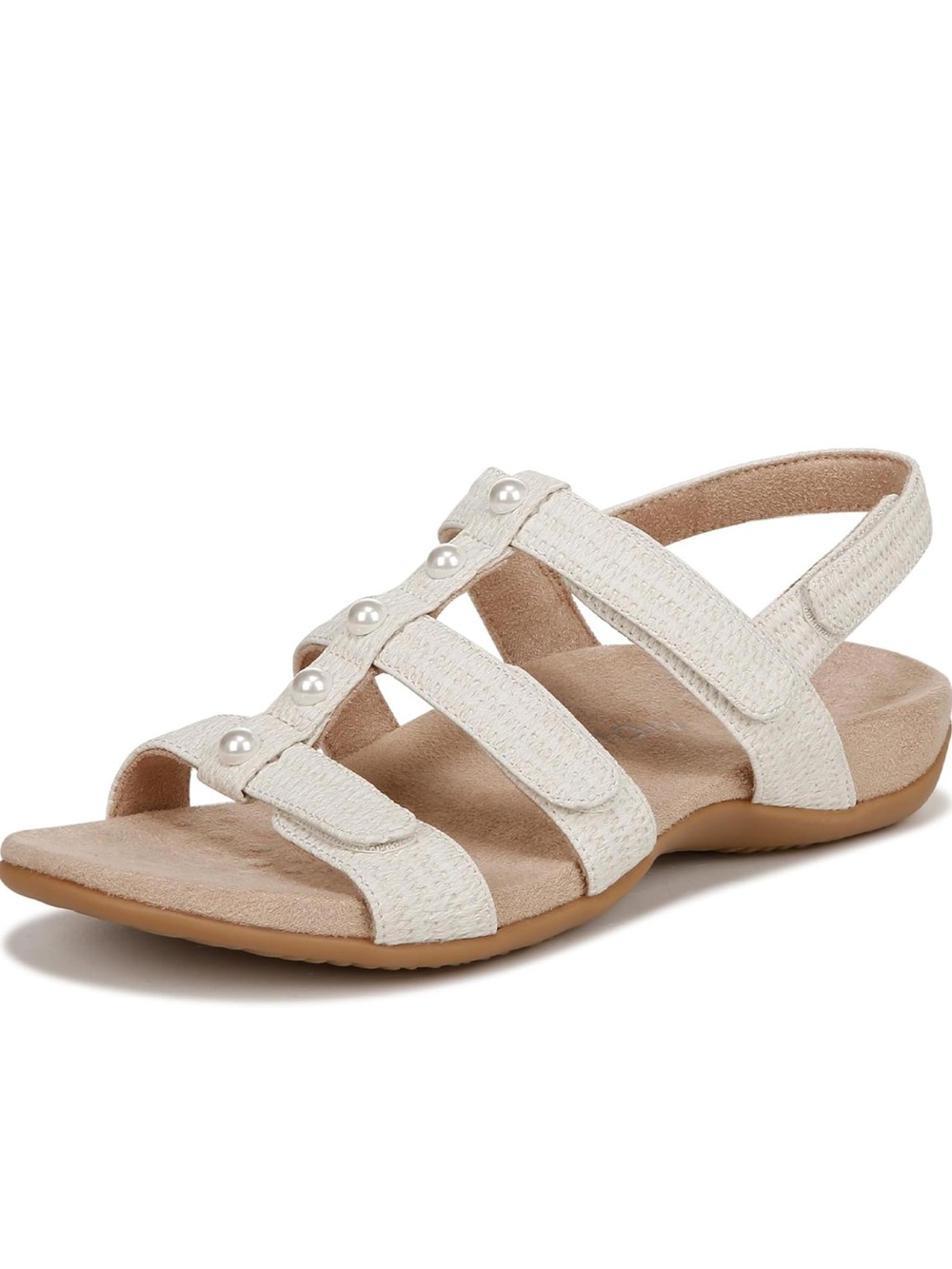 Vionic Amber Pearl-Strap Comfort Sandal NWOT